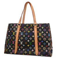 Louis Vuitton Louis Vuitton Aurelia Handbag Monogram Multicolor Black Canvas Tote Bag Bag (Authentic Pre-Loved)