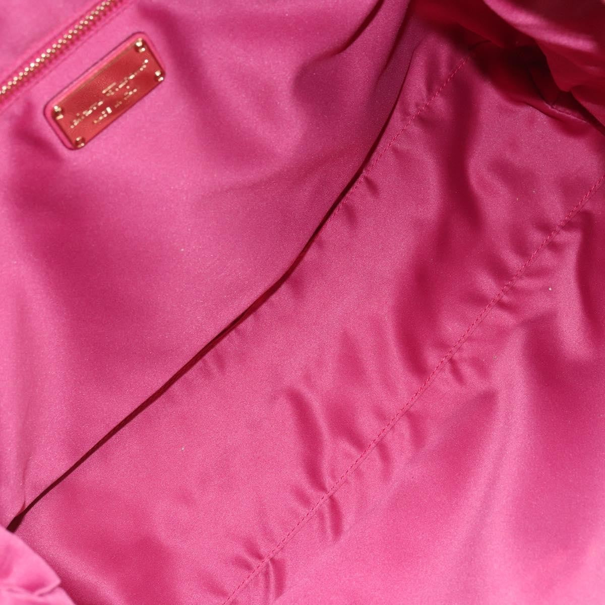 Salvatore Ferragamo Gancini Tote Leather Pink Leather Tote Bag Bag (Pre-Loved)