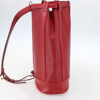 Louis Vuitton Randonnee Backpack Epi Leather Red Leather Shoulder Bag Bag (Authentic Pre-Loved)