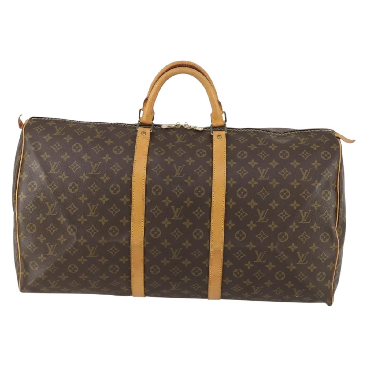 Louis Vuitton Louis Vuitton Keepall Bag Monogram Canvas Brown Canvas Travel Bag Bag (Pre-Loved)