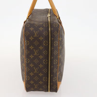 Louis Vuitton Sirius Handbag Monogram Canvas Brown Canvas Travel Bag Bag (Pre-Loved)