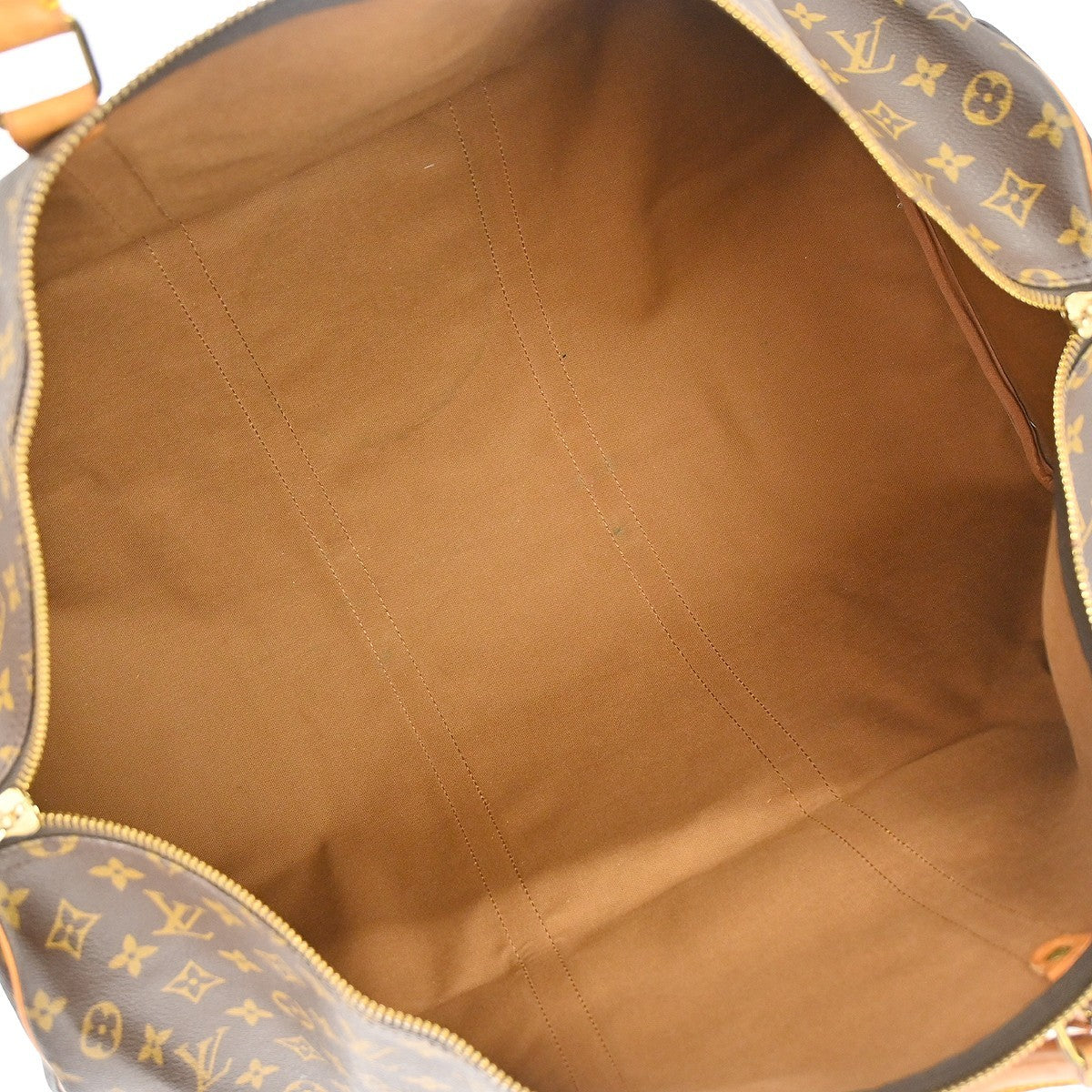 Louis Vuitton Louis Vuitton Keepall Bag Monogram Canvas Brown Canvas Travel Bag Bag (Authentic Pre-Loved)