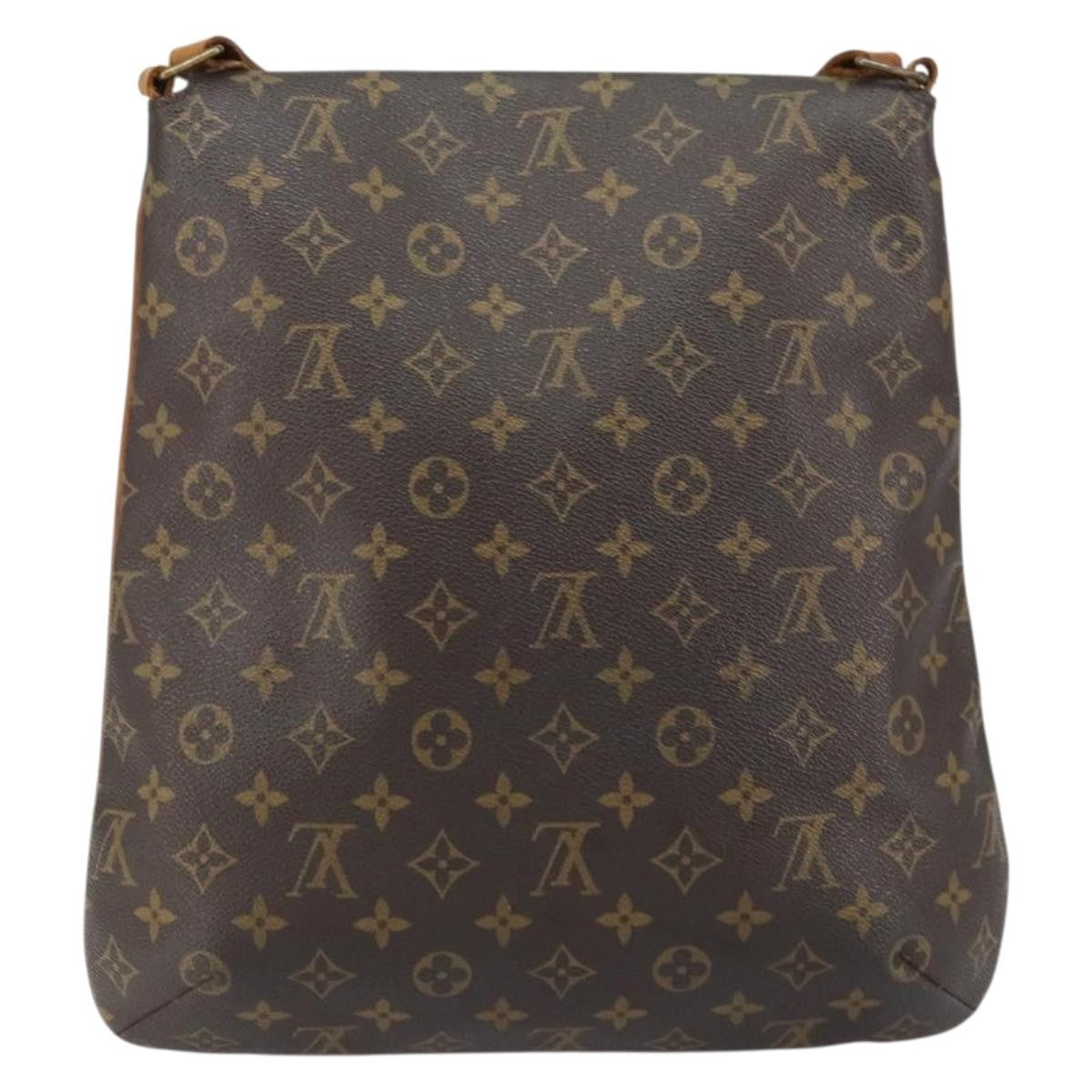 Louis Vuitton Musette Salsa Handbag Monogram Canvas Brown Canvas Shoulder Bag Bag (Authentic Pre-Loved)