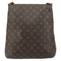 Louis Vuitton Musette Salsa Handbag Monogram Canvas Brown Canvas Shoulder Bag Bag (Authentic Pre-Loved)