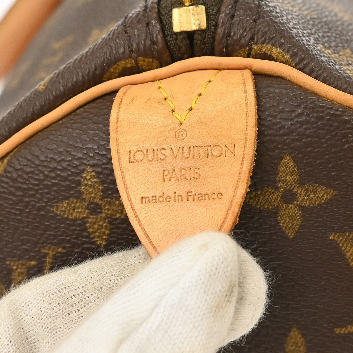 Louis Vuitton Keepall Bag Monogram Canvas Brown Canvas Travel Bag Bag (Authentic Pre-Loved)