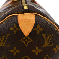 Louis Vuitton Louis Vuitton Keepall Bag Monogram Canvas Brown Canvas Travel Bag Bag (Pre-Loved)