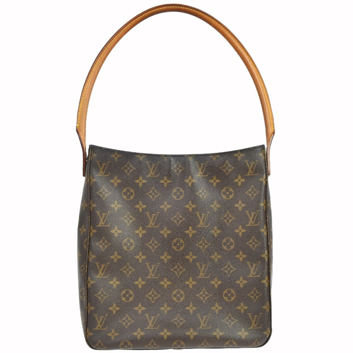Louis Vuitton Louis Vuitton Monogram Looping Handbag Monogram Canvas Brown Canvas Shoulder Bag Bag (Pre-Loved)