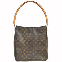 Louis Vuitton Louis Vuitton Monogram Looping Handbag Monogram Canvas Brown Canvas Shoulder Bag Bag (Pre-Loved)