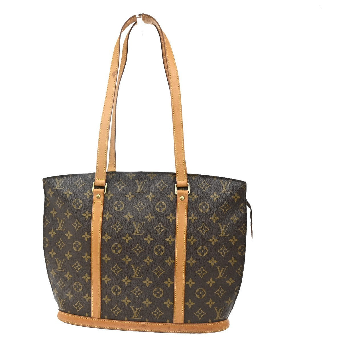 Louis Vuitton Babylone Handbag Monogram Canvas Brown Canvas Shoulder Bag Bag (Pre-Loved)