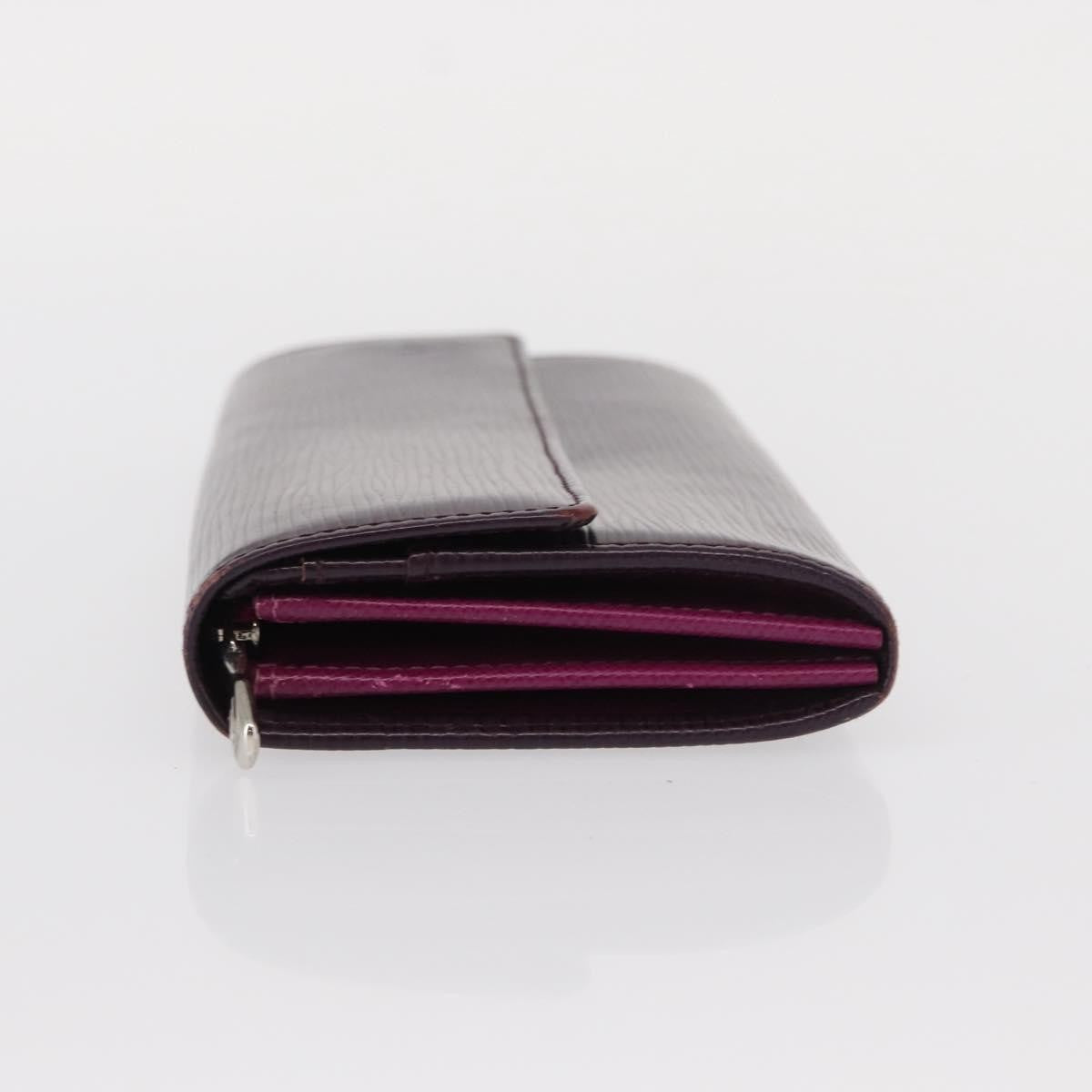 Louis Vuitton Vintage Sarah Wallet Epi Leather Purple Leather Wallets Accessory (Authentic Pre-Loved)