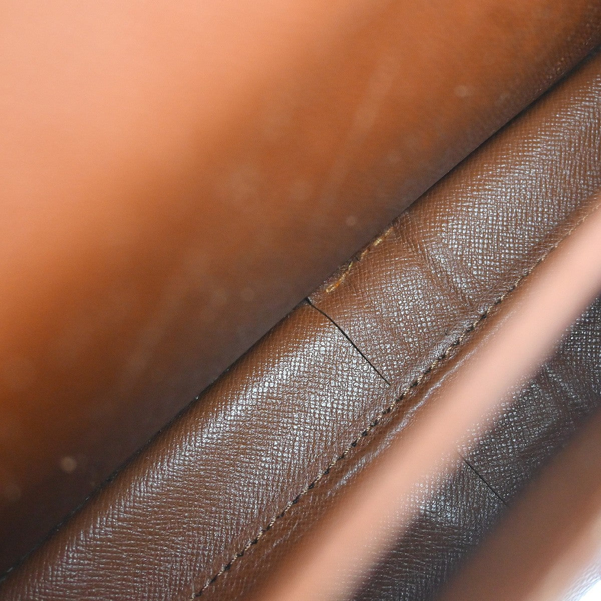 Louis Vuitton Cartouchiere Handbag Monogram Canvas Brown Canvas Shoulder Bag Bag (Authentic Pre-Loved)