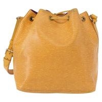 Louis Vuitton Petit Noe Handbag Epi Leather Yellow Leather Shoulder Bag Bag (Pre-Loved)