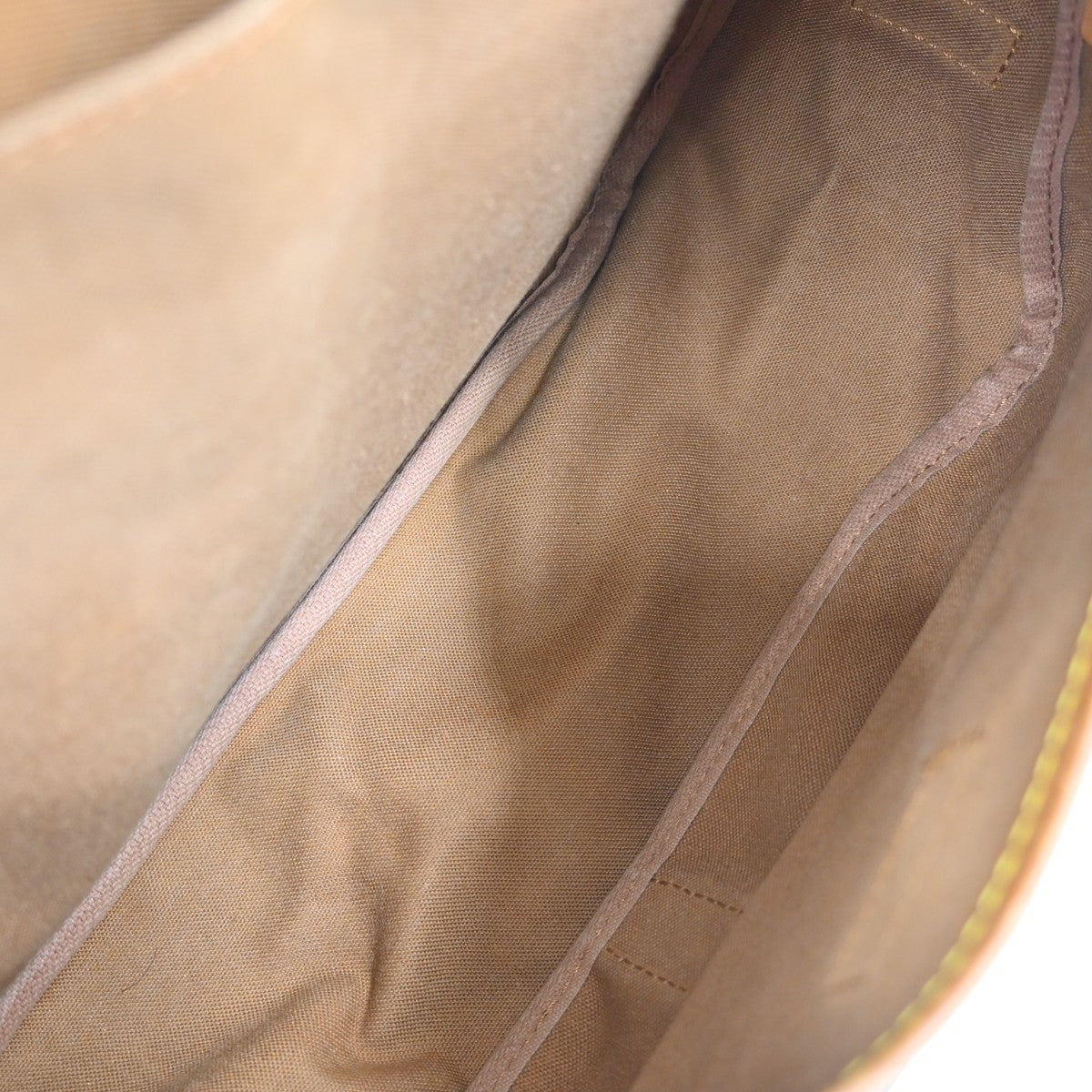 Louis Vuitton Louis Vuitton Saumur Handbag Monogram Canvas Brown Canvas Shoulder Bag Bag (Pre-Loved)