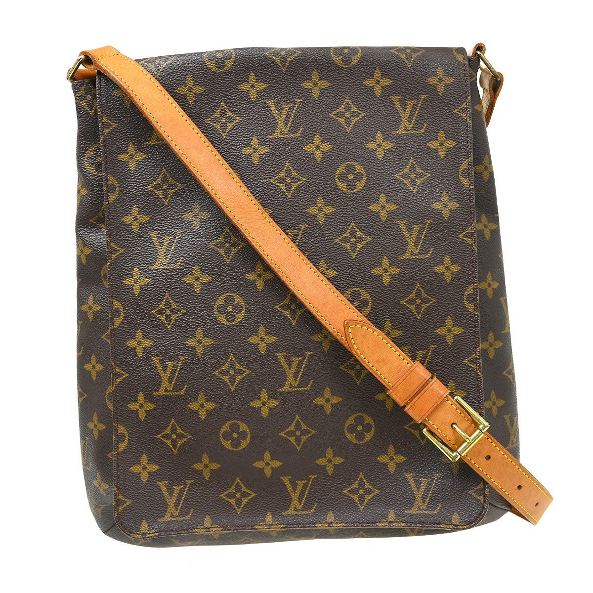 Louis Vuitton Louis Vuitton Musette Salsa Handbag Monogram Canvas Brown Canvas Shoulder Bag Bag (Pre-Loved)