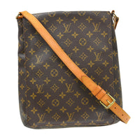 Louis Vuitton Louis Vuitton Musette Salsa Handbag Monogram Canvas Brown Canvas Shoulder Bag Bag (Pre-Loved)