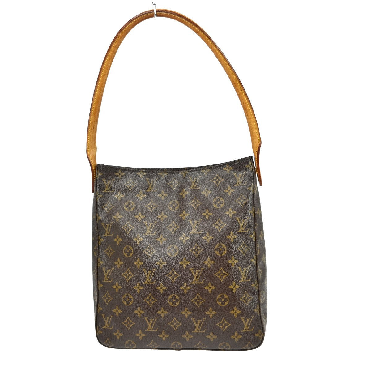 Louis Vuitton Monogram Looping Handbag Monogram Canvas Brown Canvas Shoulder Bag Bag (Pre-Loved)