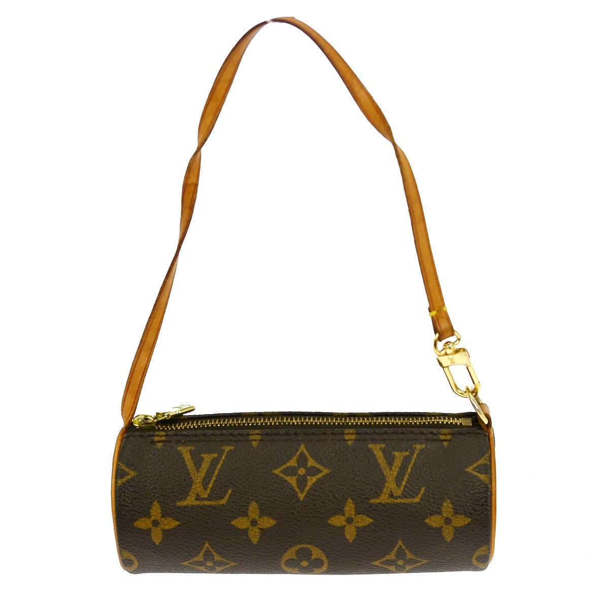 Louis Vuitton Papillon Pochette Monogram Canvas Brown Canvas Clutche & Pouche Bag (Authentic Pre-Loved)