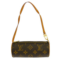 Louis Vuitton Papillon Pochette Monogram Canvas Brown Canvas Clutche & Pouche Bag (Authentic Pre-Loved)