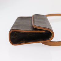 Louis Vuitton Florentine Waist Bag Monogram Canvas Brown Canvas Clutche & Pouche Bag (Pre-Loved)