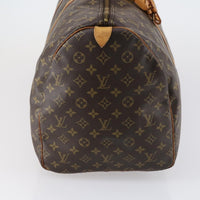 Louis Vuitton Keepall Bag Monogram Canvas Brown Canvas Travel Bag Bag (Authentic Pre-Loved)
