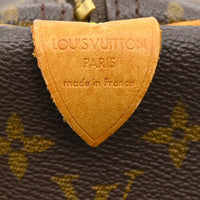 Louis Vuitton Keepall Bag Monogram Canvas Brown Canvas Travel Bag Bag (Authentic Pre-Loved)