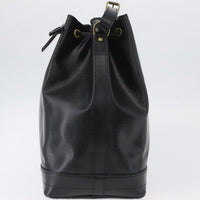 Louis Vuitton Noe Handbag Epi Leather Black Leather Shoulder Bag Bag (Pre-Loved)