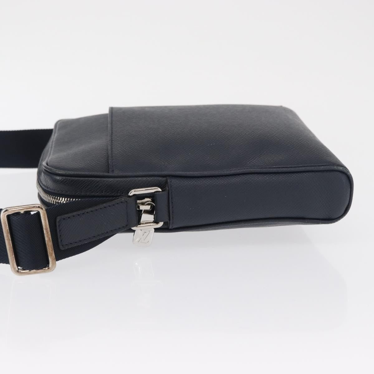 Louis Vuitton Alex Messenger Bag Taiga Leather Navy Leather Shoulder Bag Bag (Authentic Pre-Loved)