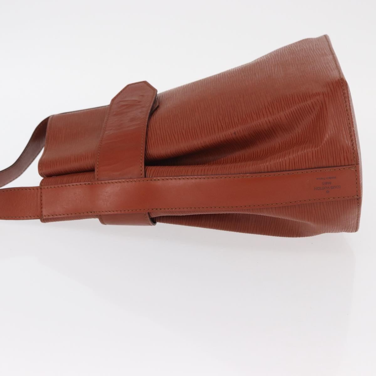 Louis Vuitton Vintage Sac D'epaule Handbag Epi Leather Brown Leather Shoulder Bag Bag (Pre-Loved)