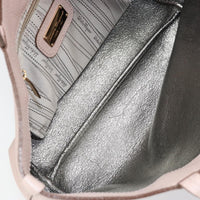 Salvatore Ferragamo Gancini Tote Leather Pink Leather Tote Bag Bag (Authentic Pre-Loved)