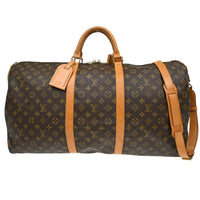 Louis Vuitton Louis Vuitton Keepall Bandouliere Bag Monogram Canvas Brown Canvas Travel Bag Bag (Pre-Loved)