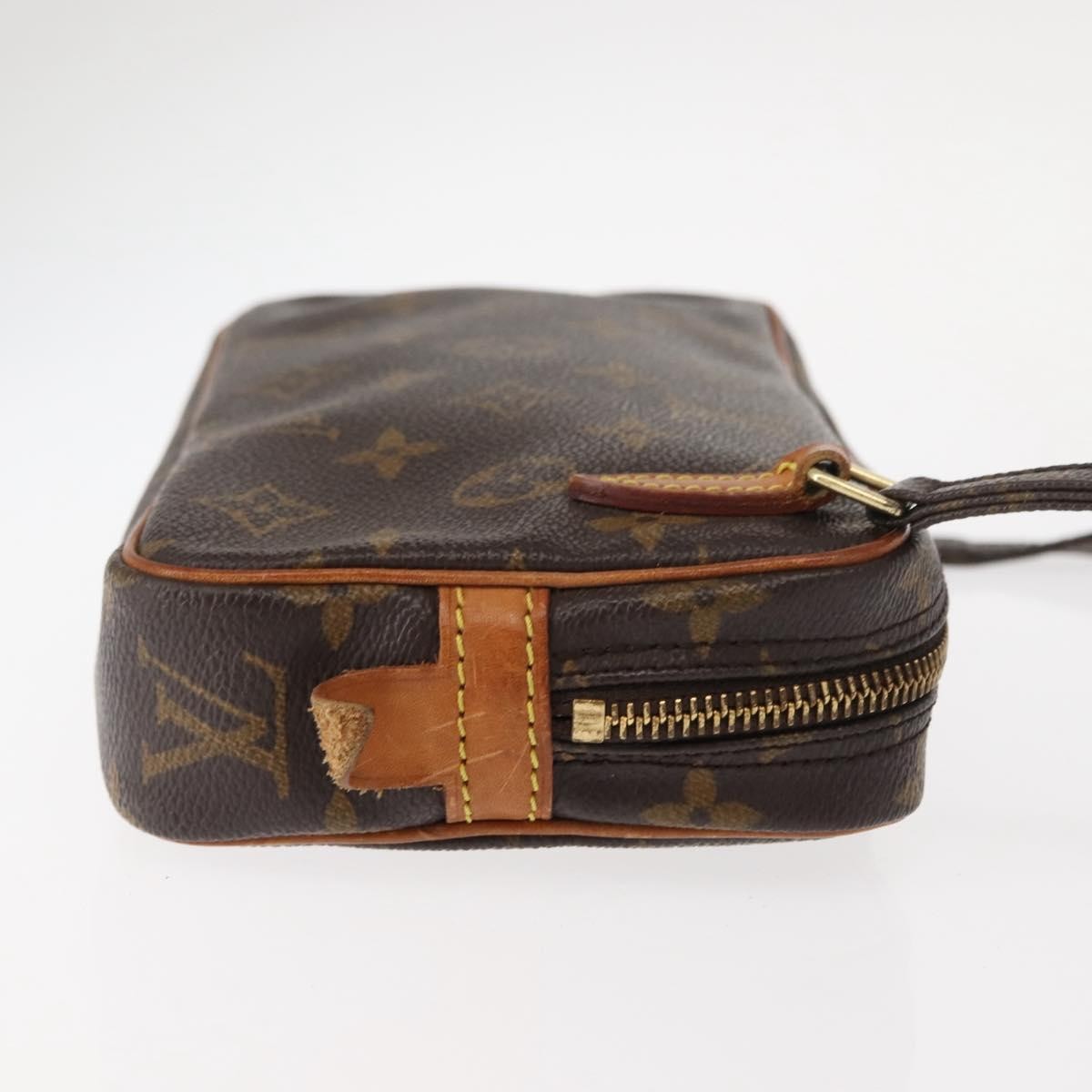 Louis Vuitton Pochette Marly Bandouliere Bag Monogram Canvas Brown Canvas Shoulder Bag Bag (Pre-Loved)