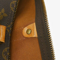 Louis Vuitton Keepall Bag Monogram Canvas Brown Canvas Travel Bag Bag (Pre-Loved)