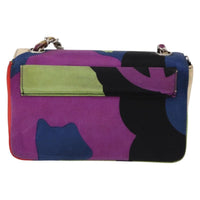 Chanel Vintage Flap Bag Multicolor Canvas Multicolour Canvas Shoulder Bag Bag (Authentic Pre-Loved)