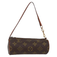 Louis Vuitton Papillon Pochette Monogram Canvas Brown Canvas Clutche & Pouche Bag (Pre-Loved)
