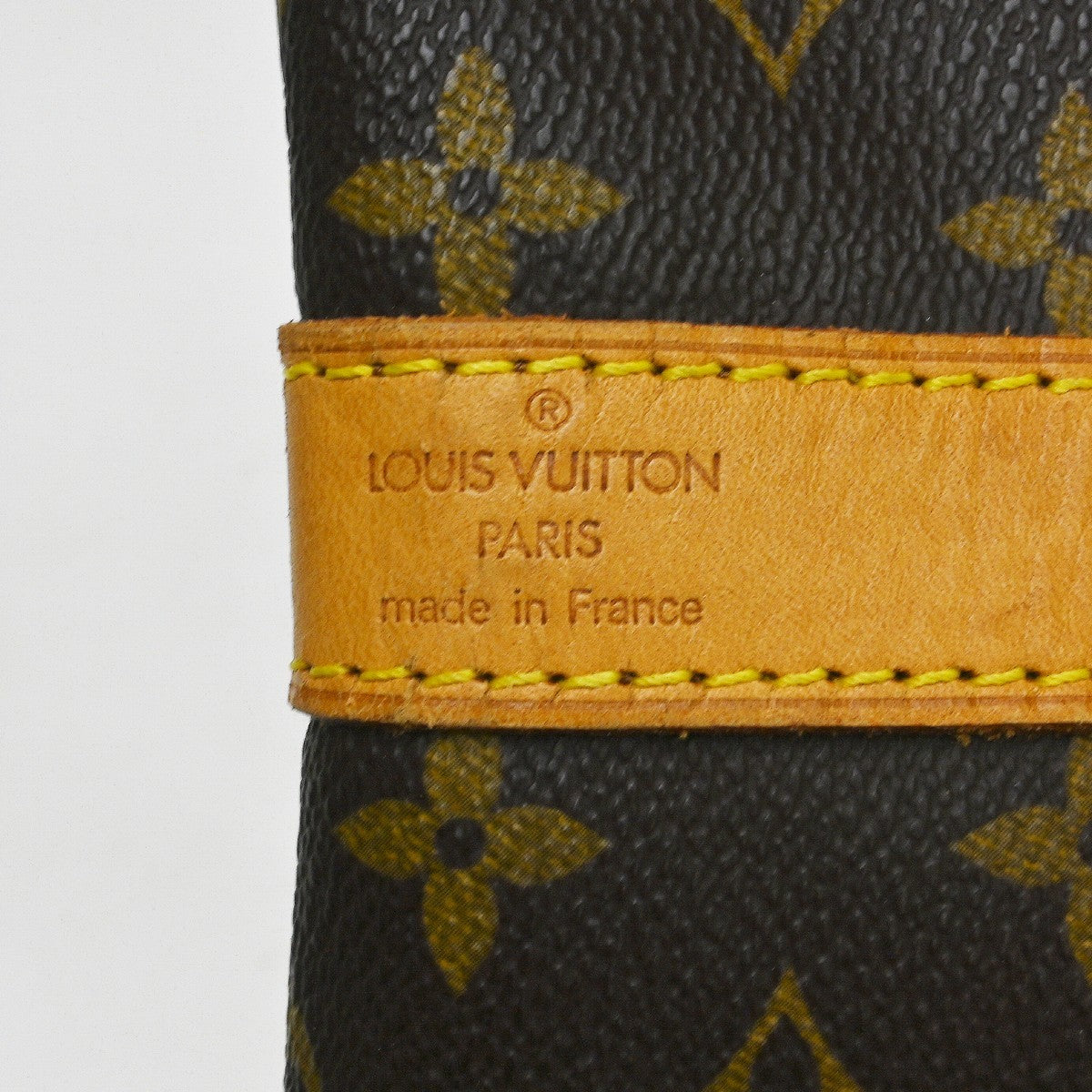 Louis Vuitton Keepall Bandouliere Bag Monogram Canvas Brown Canvas Travel Bag Bag (Pre-Loved)