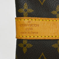Louis Vuitton Keepall Bandouliere Bag Monogram Canvas Brown Canvas Travel Bag Bag (Pre-Loved)