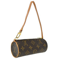 Louis Vuitton Papillon Pochette Monogram Canvas Brown Canvas Clutche & Pouche Bag (Authentic Pre-Loved)