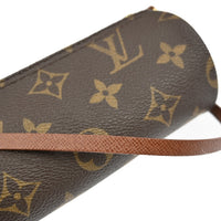 Louis Vuitton Papillon Pochette Monogram Canvas Brown Canvas Clutche & Pouche Bag (Authentic Pre-Loved)