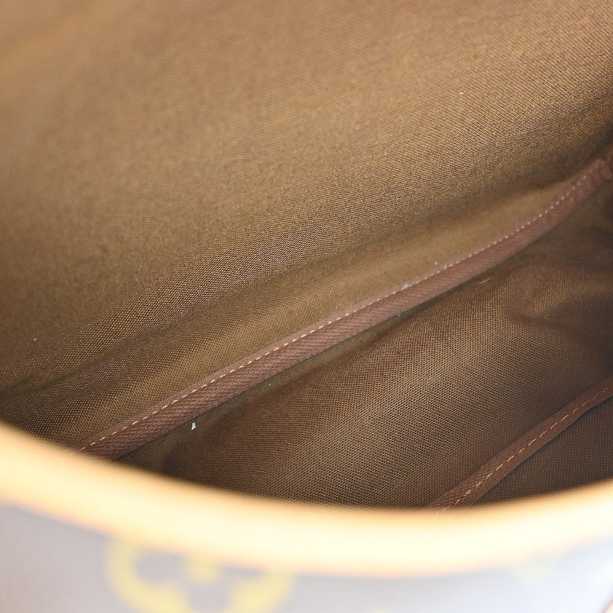 Louis Vuitton Louis Vuitton Saumur Handbag Monogram Canvas Brown Canvas Shoulder Bag Bag (Pre-Loved)