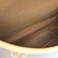 Louis Vuitton Louis Vuitton Saumur Handbag Monogram Canvas Brown Canvas Shoulder Bag Bag (Pre-Loved)