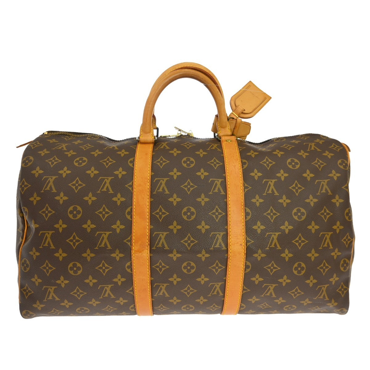 Louis Vuitton Louis Vuitton Keepall Bag Monogram Canvas Brown Canvas Travel Bag Bag (Pre-Loved)