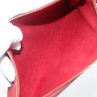 Louis Vuitton Pochette Accessoires Epi Leather Red Leather Clutche & Pouche Bag (Authentic Pre-Loved)