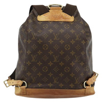 Louis Vuitton Louis Vuitton Vintage Montsouris Backpack Monogram Canvas Brown Canvas Backpack Bag (Authentic Pre-Loved)