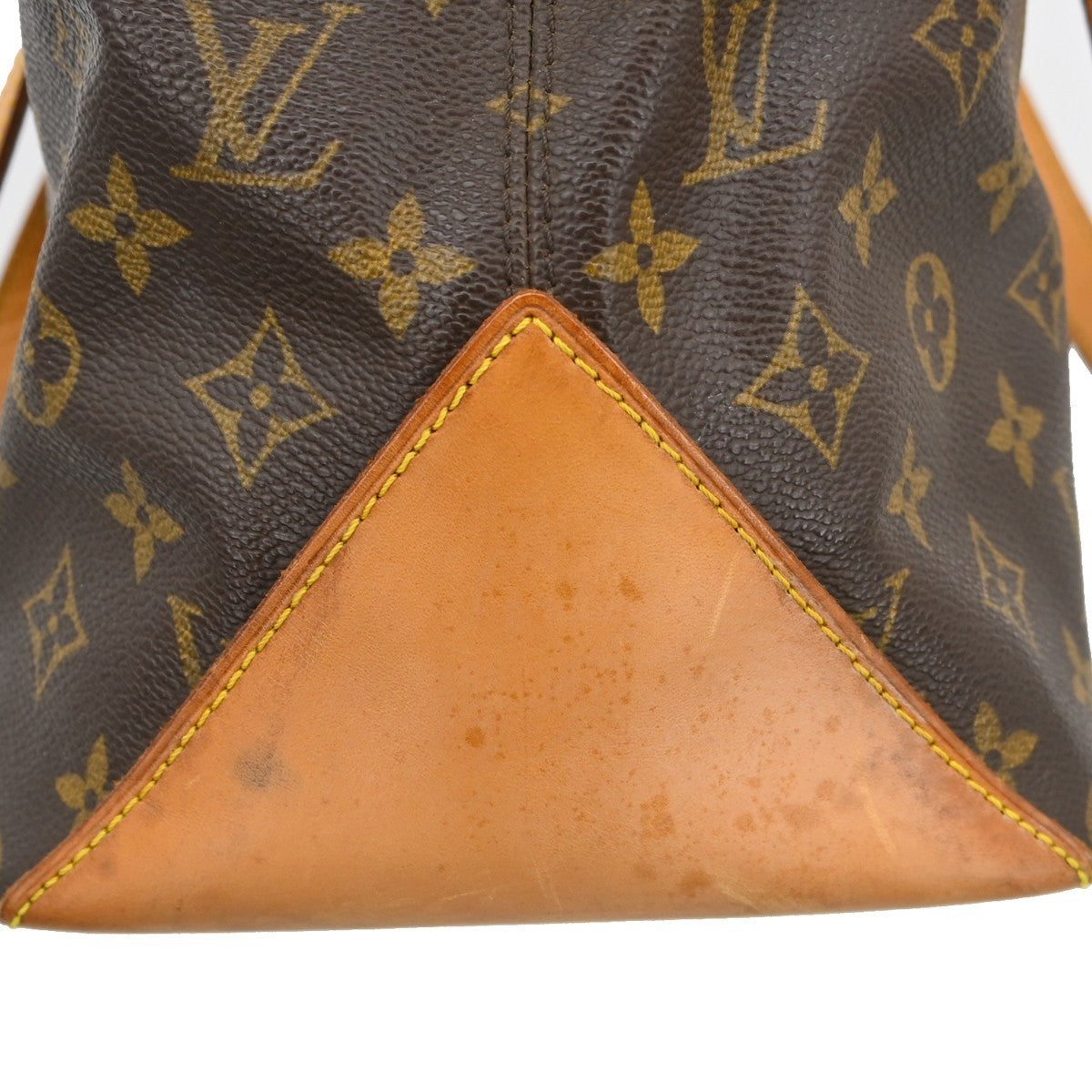 Louis Vuitton Louis Vuitton Cabas Mezzo Monogram Canvas Brown Canvas Tote Bag Bag (Authentic Pre-Loved)