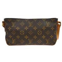 Louis Vuitton Trotteur Handbag Monogram Canvas Brown Canvas Clutche & Pouche Bag (Authentic Pre-Loved)