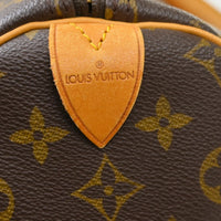 Louis Vuitton Keepall Bag Monogram Canvas Brown Canvas Travel Bag Bag (Pre-Loved)
