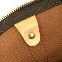 Louis Vuitton Keepall Bag Limited Edition Monogram Roses Brown Canvas Travel Bag Bag (Authentic Pre-Loved)