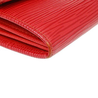 Louis Vuitton Wallet Epi Epi Leather Red Leather Wallets Accessory (Pre-Loved)