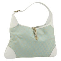 Gucci Vintage Jackie Shoulder Bag Canvas And Leather Multicolour Canvas Handbag (Pre-Loved)