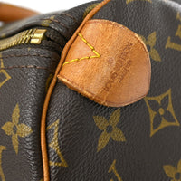 Louis Vuitton Keepall Bag Monogram Canvas Brown Canvas Travel Bag Bag (Pre-Loved)